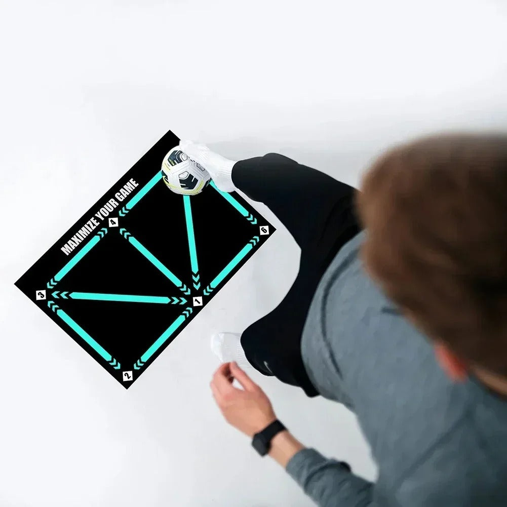 Football training mat