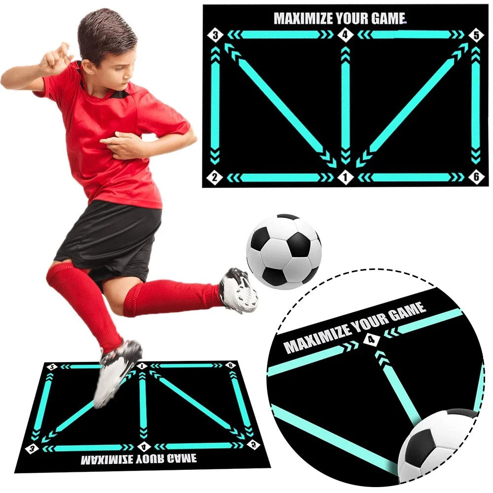 Football training mat